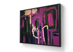 Maleriet "Parallel univers" kommer i størrelsen 100 x 150 cm. 