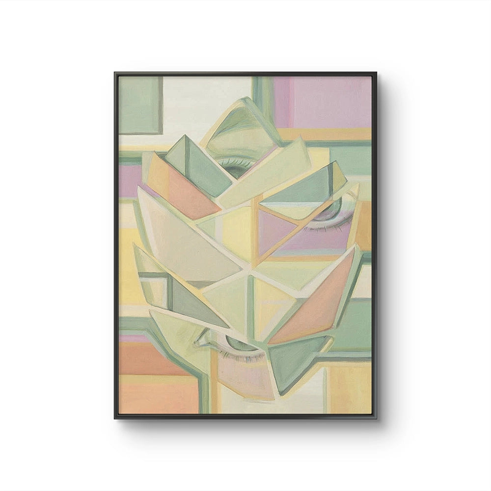 Maleriet "Pine Occhio" av den norske samtidskunstneren Ina Matho