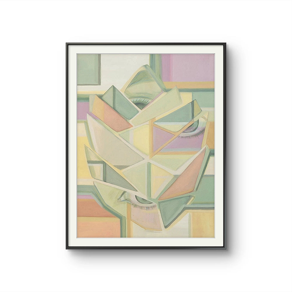 Pine Occhio kommer som trykk på papir, signert og nummeret av Ina Matho.