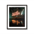  Kunsttrykket "Place in time" kommer på kunstpapir og lerret.