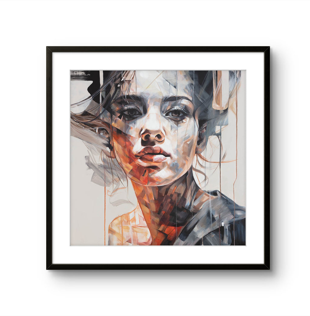 Fine art giclée trykket "Prove me right" av den norske kunstneren Laila Maria Mæland