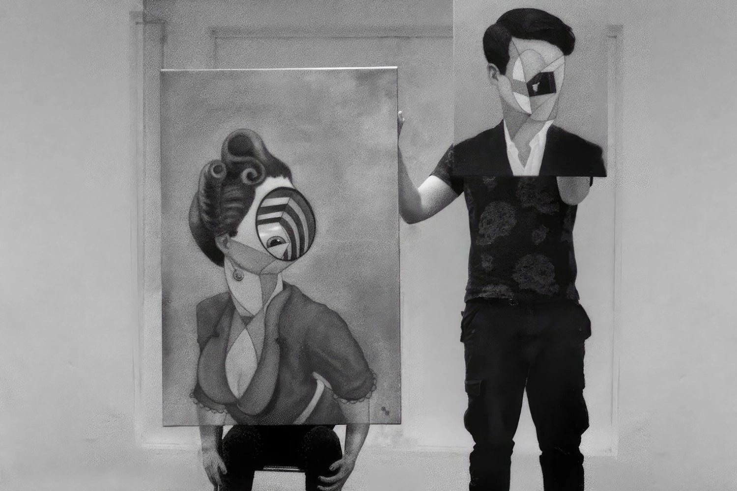 Kunstnerduoen Johan Reisang og Ela Buria