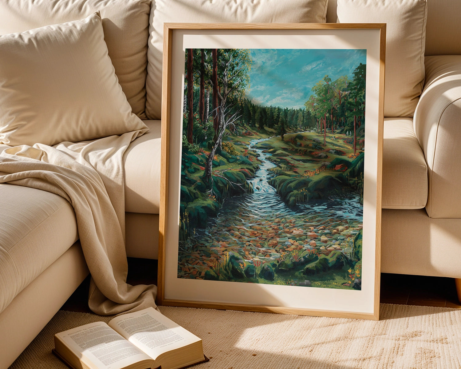 Reminisens er et kunsttrykk i størrelsen 60 x 45 cm