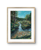 Fine art giclée trykket "Reminisens" av den norske kunstneren Sebastian Slotte