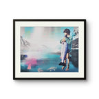 Respekt er et digitalt grafisk kunsttrykk av kunstneren Sedin Zunic.