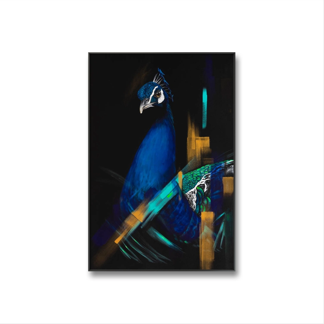 Rhythm of the night et kunstverk  av Nicky Nahafahik