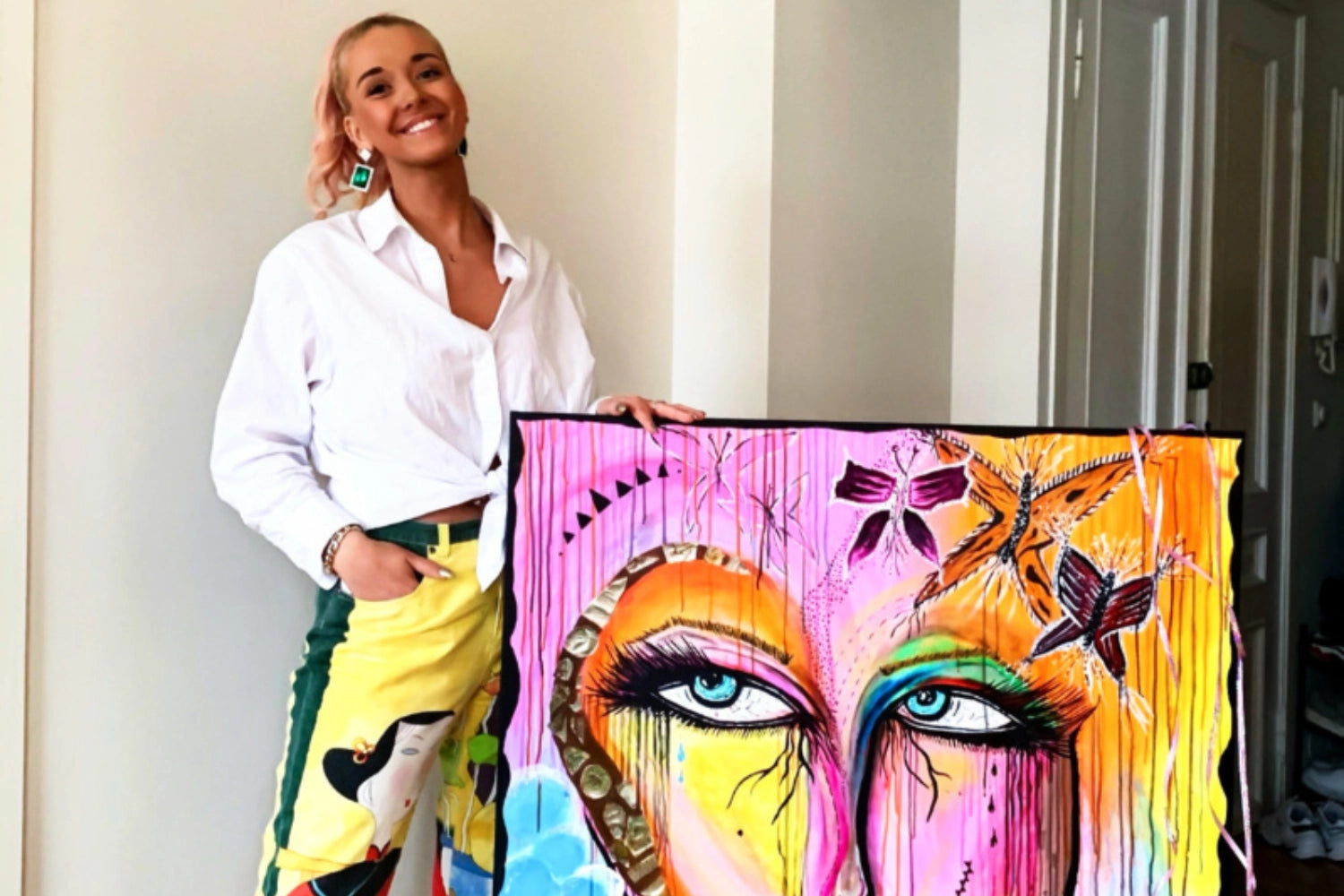 Sandra Trones samtidskunstner representert av galleri M35