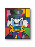 Kunstverket "Scrooge de stijl " av den norske graffitikunstneren Salke1.