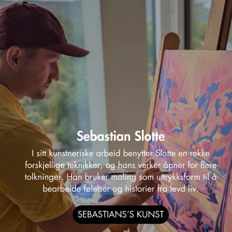 Sebastian Slotte - ny kunstner i galleri M35´s portefølje