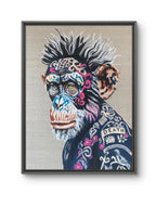 Maleriet "Shadows and bloom" av den norske samtidskunstneren Idis.