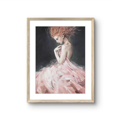 Fine art giclée trykket "Sharpness in the air" av den norske kunstneren Laila Maria Mæland