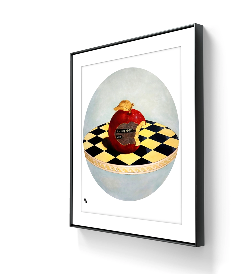 Trykket kommer i størrelsen 40 x 40 cm. 