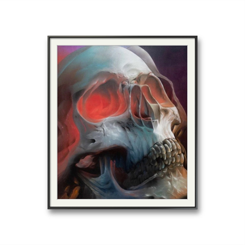 Skull Head er et kunstverk laget av Steinar Caspari