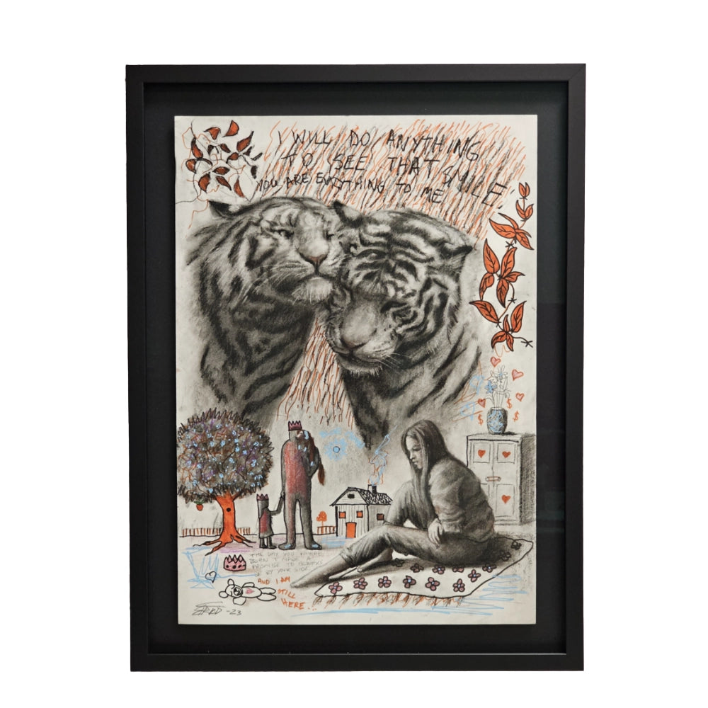 Smile er en originaltegning laget av Bjørge Rødfjell