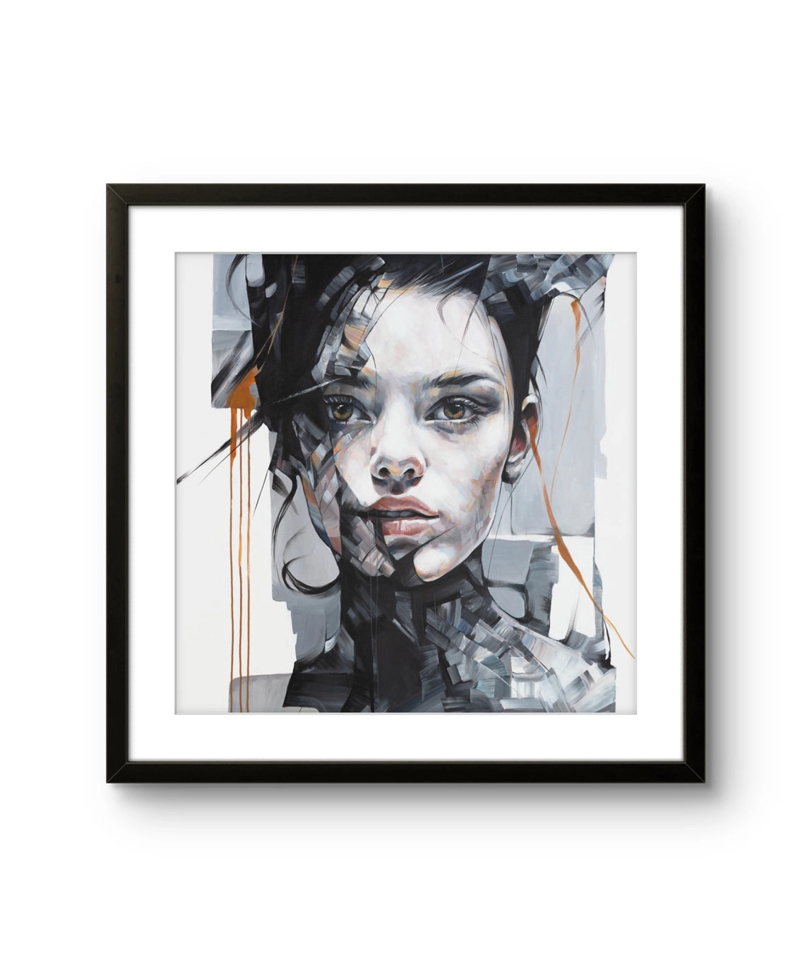 Fine art giclée trykket "Soul Glitch" av den norske kunstneren Laila Maria Mæland. 