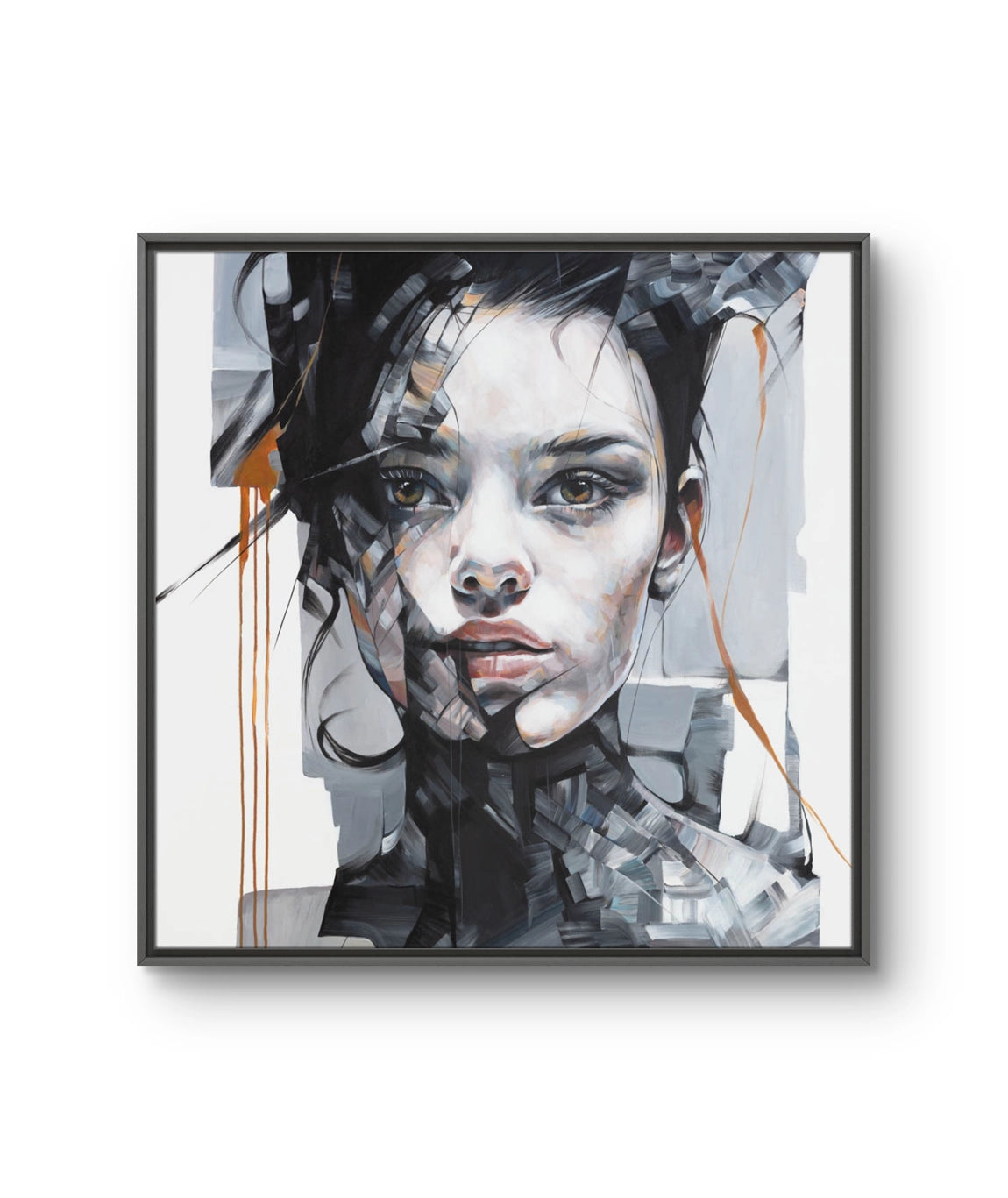 Soul Glitch kommer i en variant som er på lerret, denne er håndkolorert. 