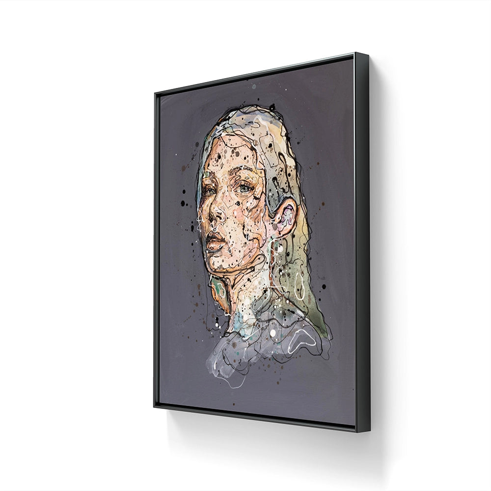 Trykket kommer i en versjon på lerret, denne er også håndkolorert av kunstneren.