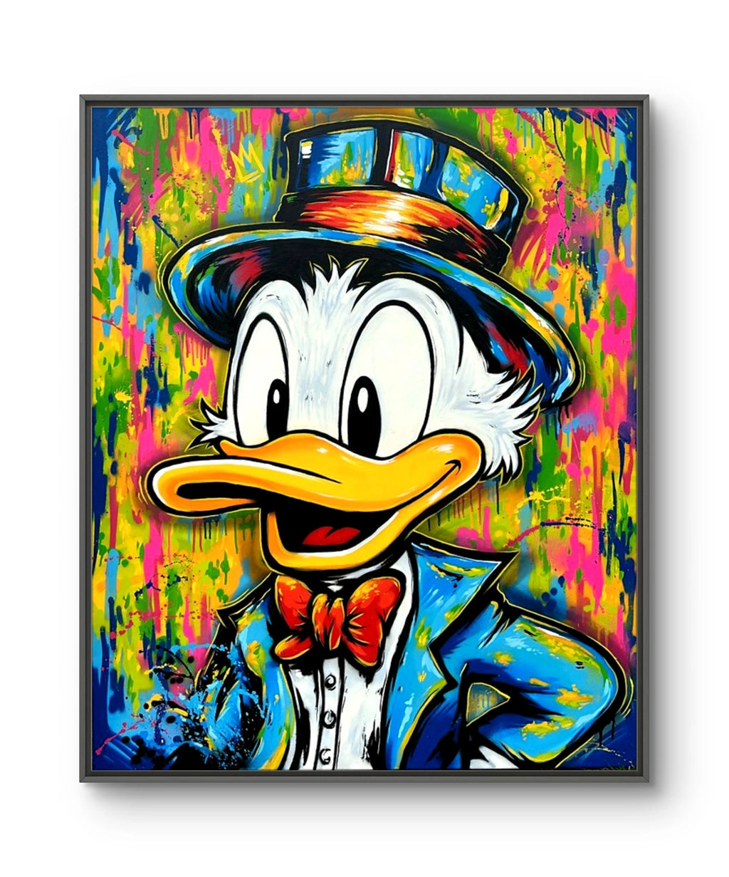 Kunstverket "Splash of Wealth" av den norske kunstneren Salke1.