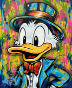 Detaljebilde av maleriet "Splash of Wealth" av Salke1.