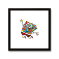 Kunstverket Spongebob x doodle er laget av Pancx