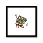 Kunstverket Spongebob x doodle er laget av Pancx