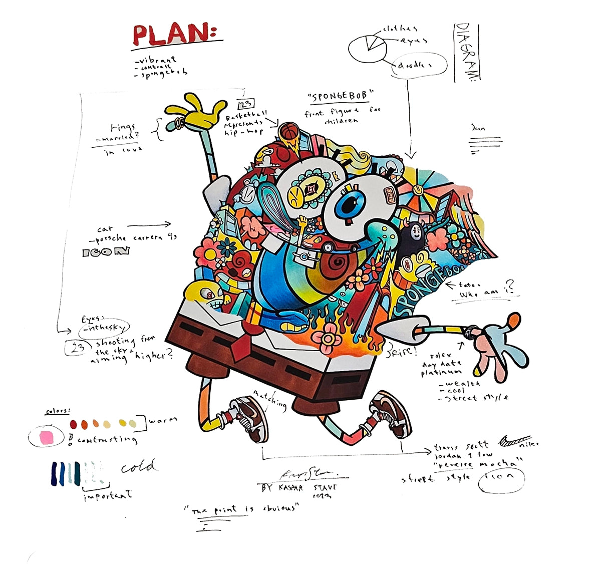 Hand finish er håndkolorert av kunstneren og alle eksemplarer er unike