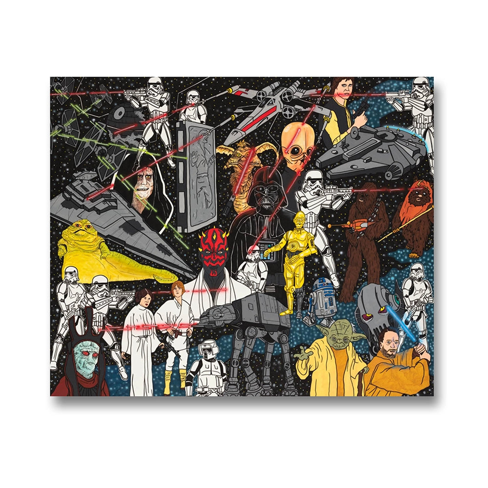 Star Wars er et fine art trykk av Pål Dailey