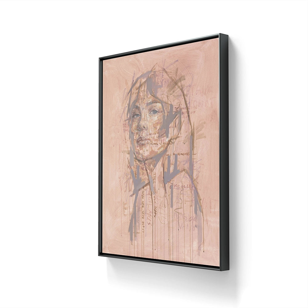 Trykket kommer i en versjon på lerret, denne er også håndkolorert av kunstneren.