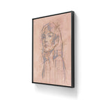 Trykket kommer i en versjon på lerret, denne er også håndkolorert av kunstneren.