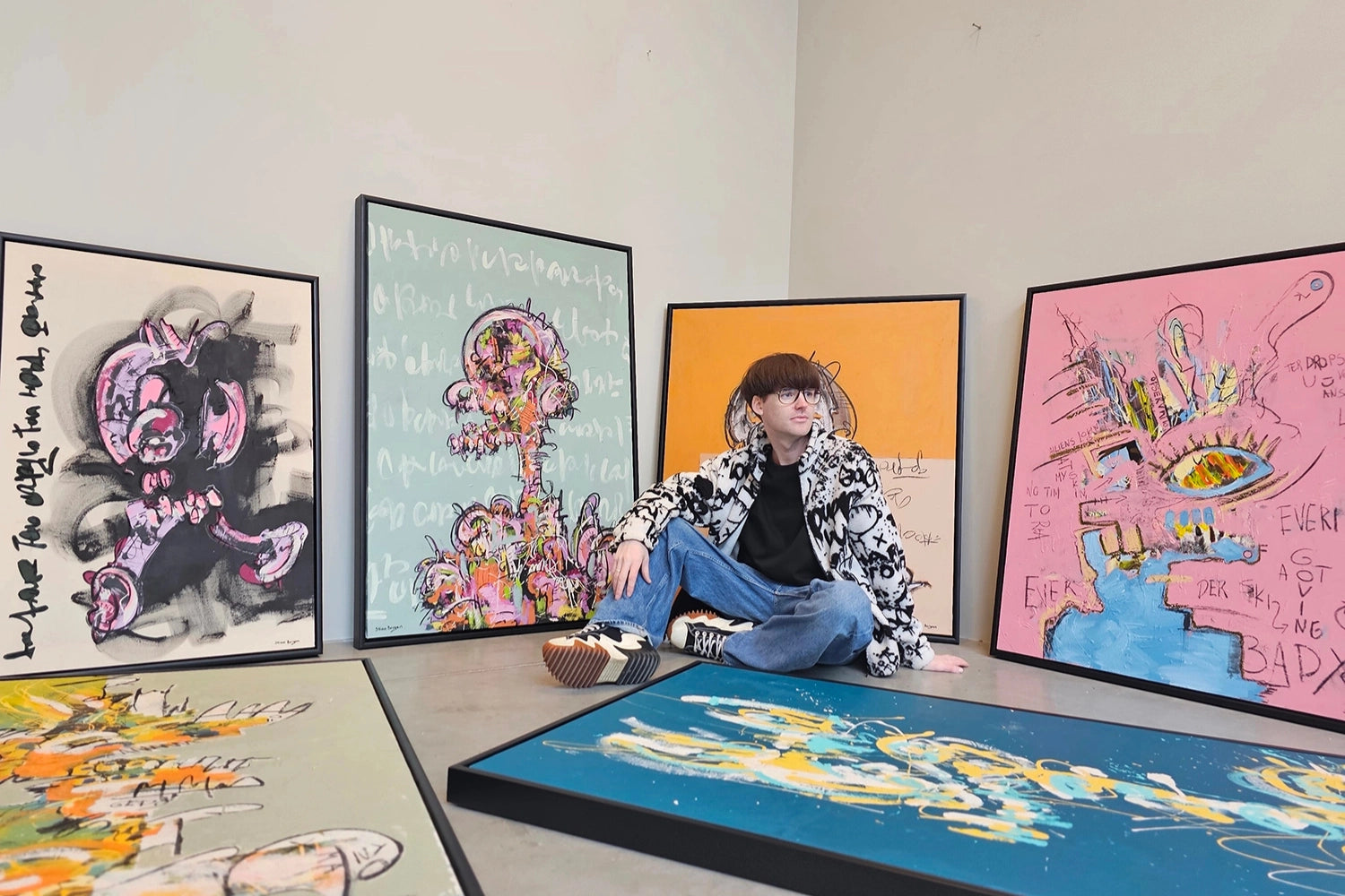 Stian Borgen samtidskunstner representert av galleri M35