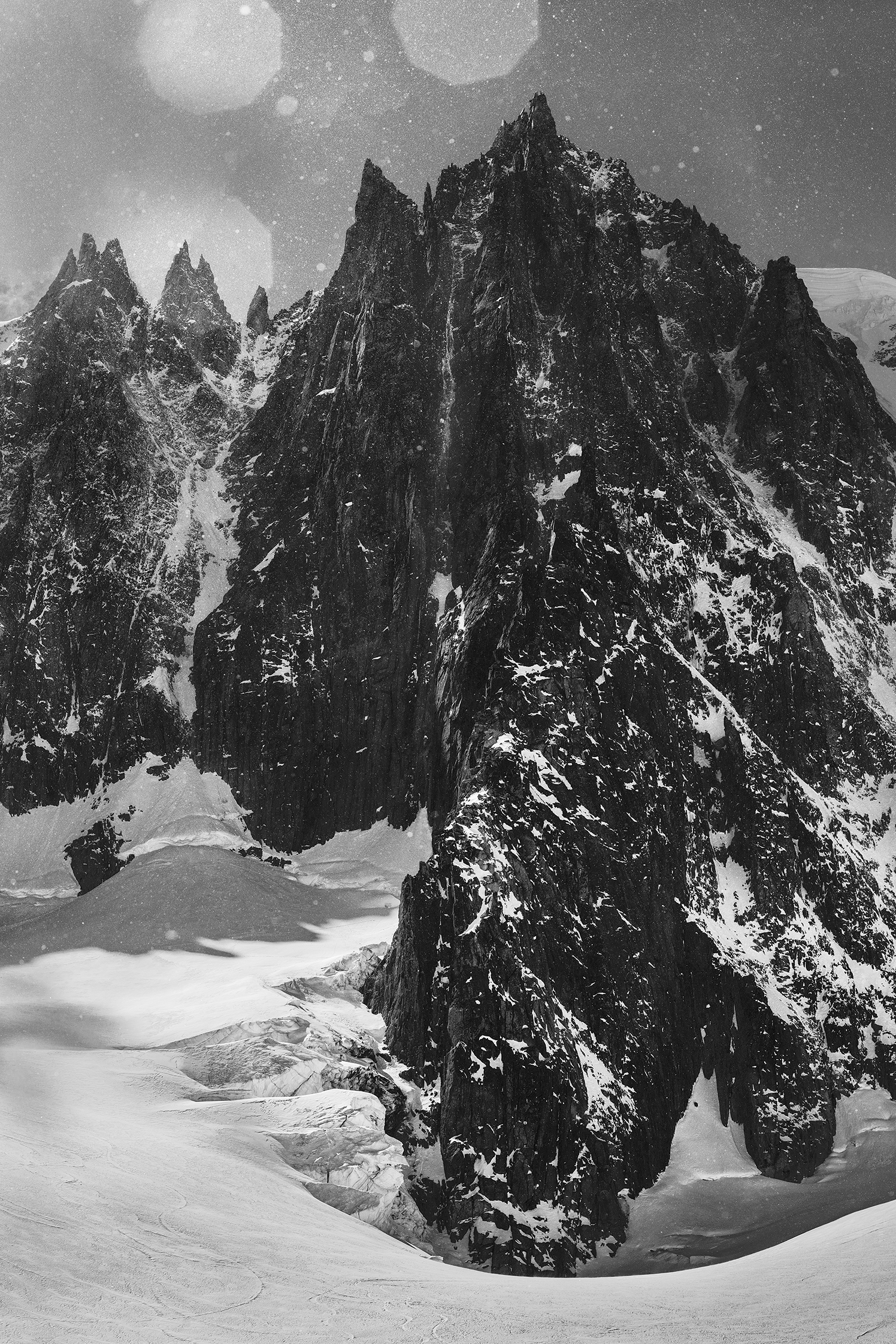 "Supercouloir" kommer i tre ulike størrelser, trykket på kunstpapir. 