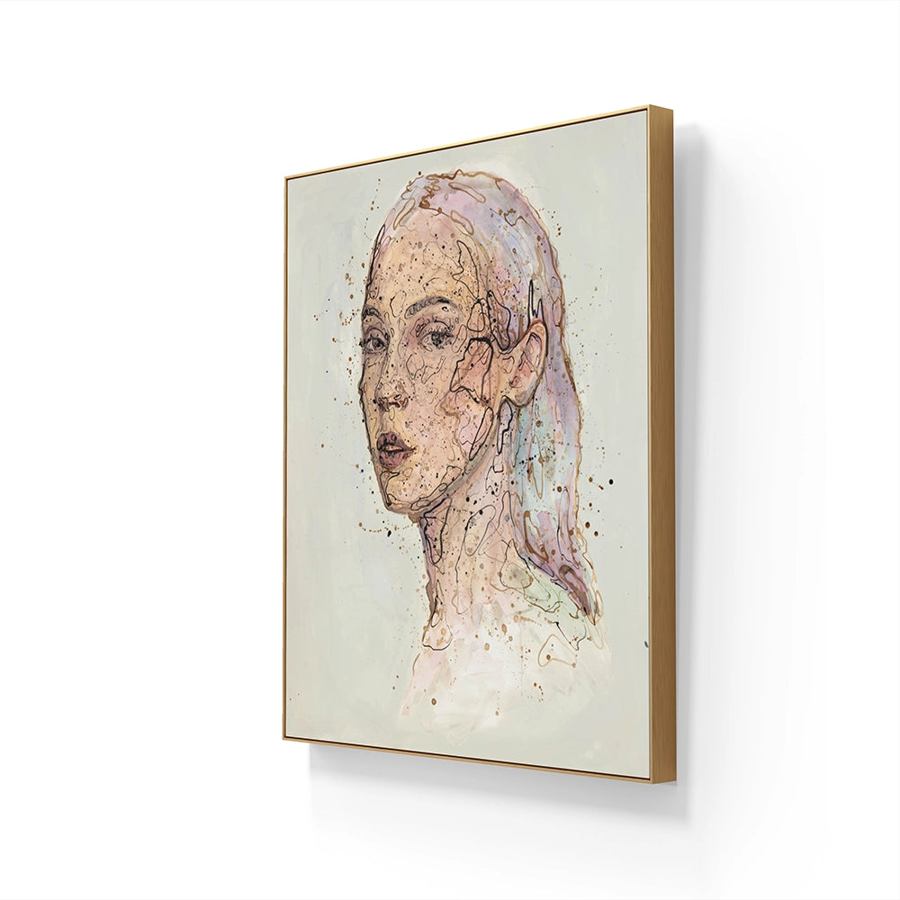 Trykket kommer i en versjon på lerret, denne er også håndkolorert av kunstneren.