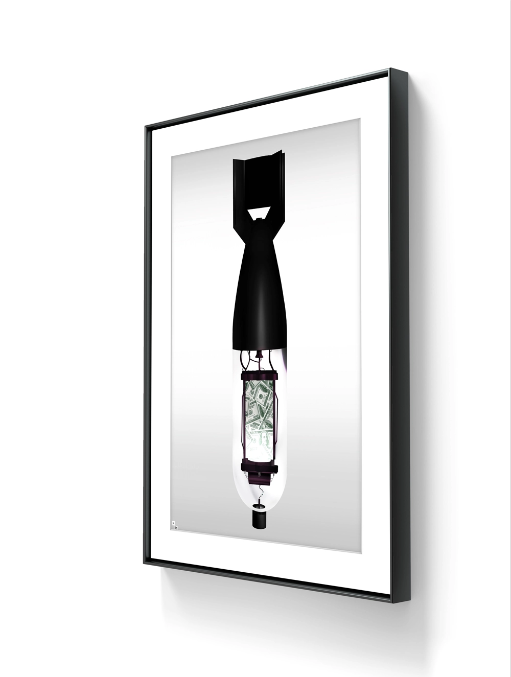 Størrelsen på kunsttrykket er 50 x 75 cm og kommer med et opplag på 20 stk. 