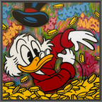 Detaljebilde av kunstverket "The Golden Life" av Salke1.