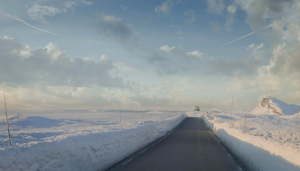 Detaljebilde av fine art fotokunsttrykket "The Last Ride" av Ole Marius Jørgensen.