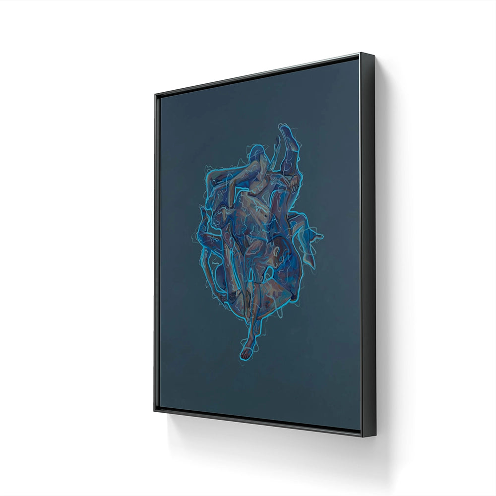 Trykket kommer i en versjon på lerret, denne er også håndkolorert av kunstneren.