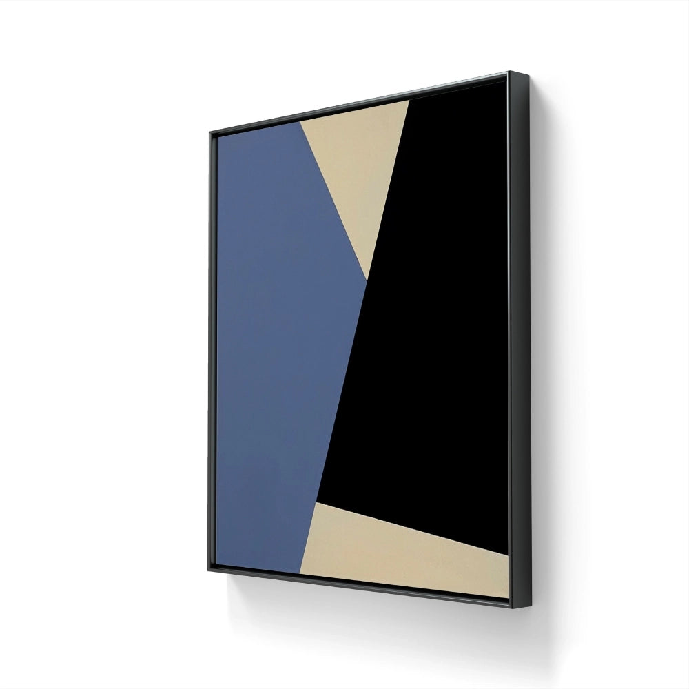 Innramming av det abstrakte kunstverket The Surface av Arild Askeland