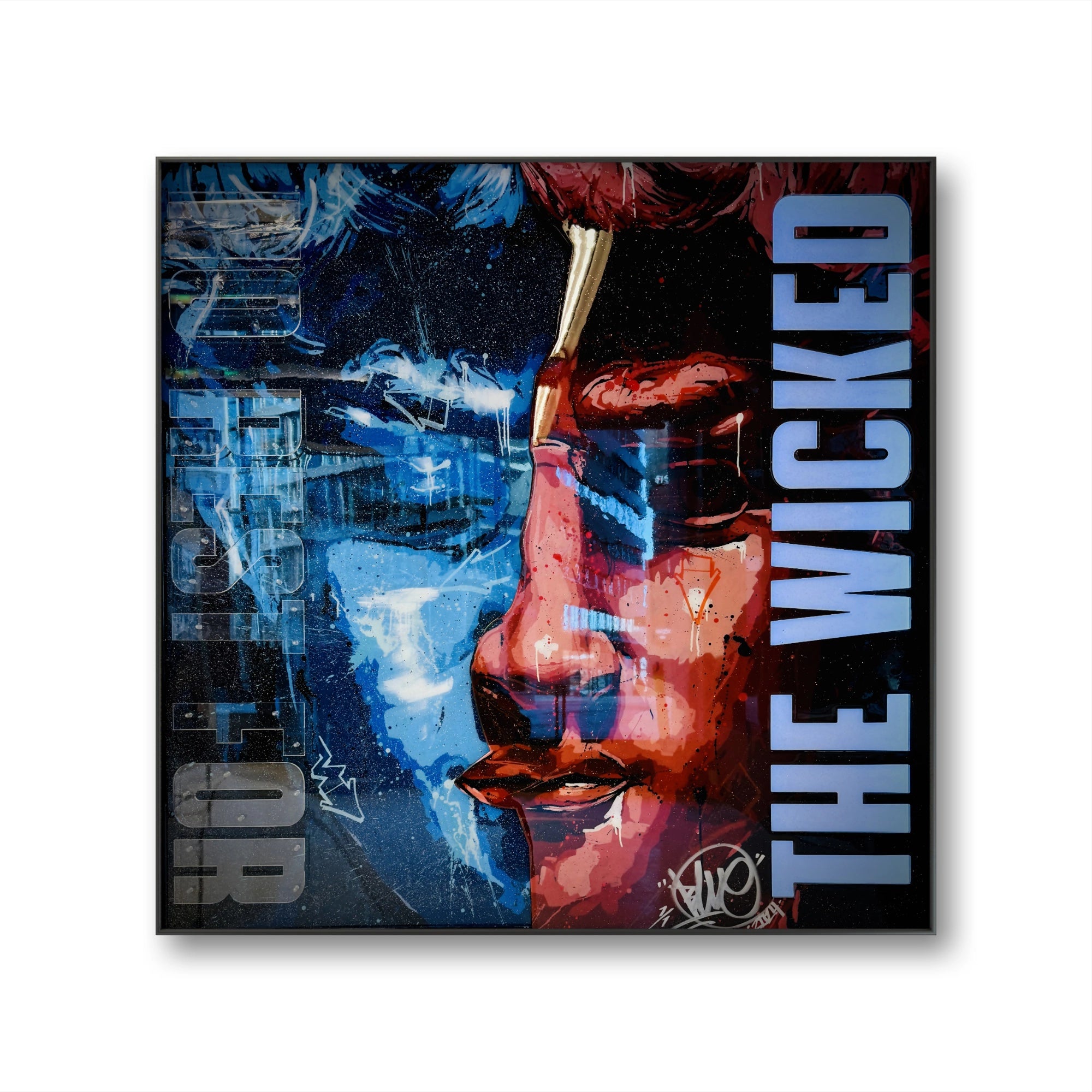 The wicked er et kunstverk av den norske kunstneren Art by Blue