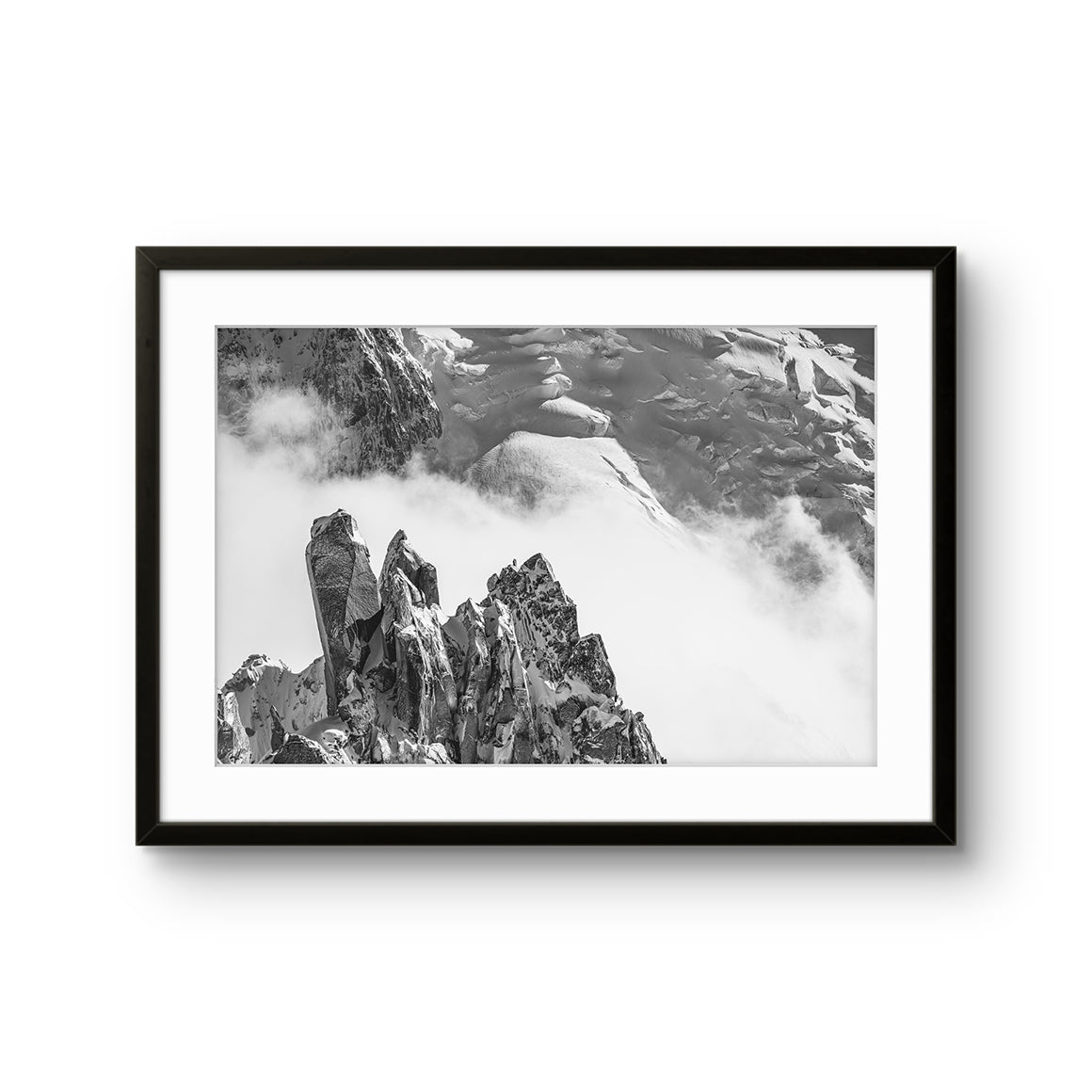 Fine art fotokunsttrykket "The Rigde" av den norske fotografen og eventyreren Tormod Granheim, signert og nummerert i et begrenset opplag