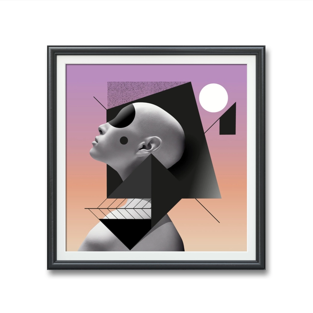 The Sunshine Underground kan fås innrammet dersom det er ønskelig. 