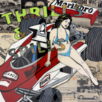Thrills and spills er et maleri av pop art kunsteren Celi