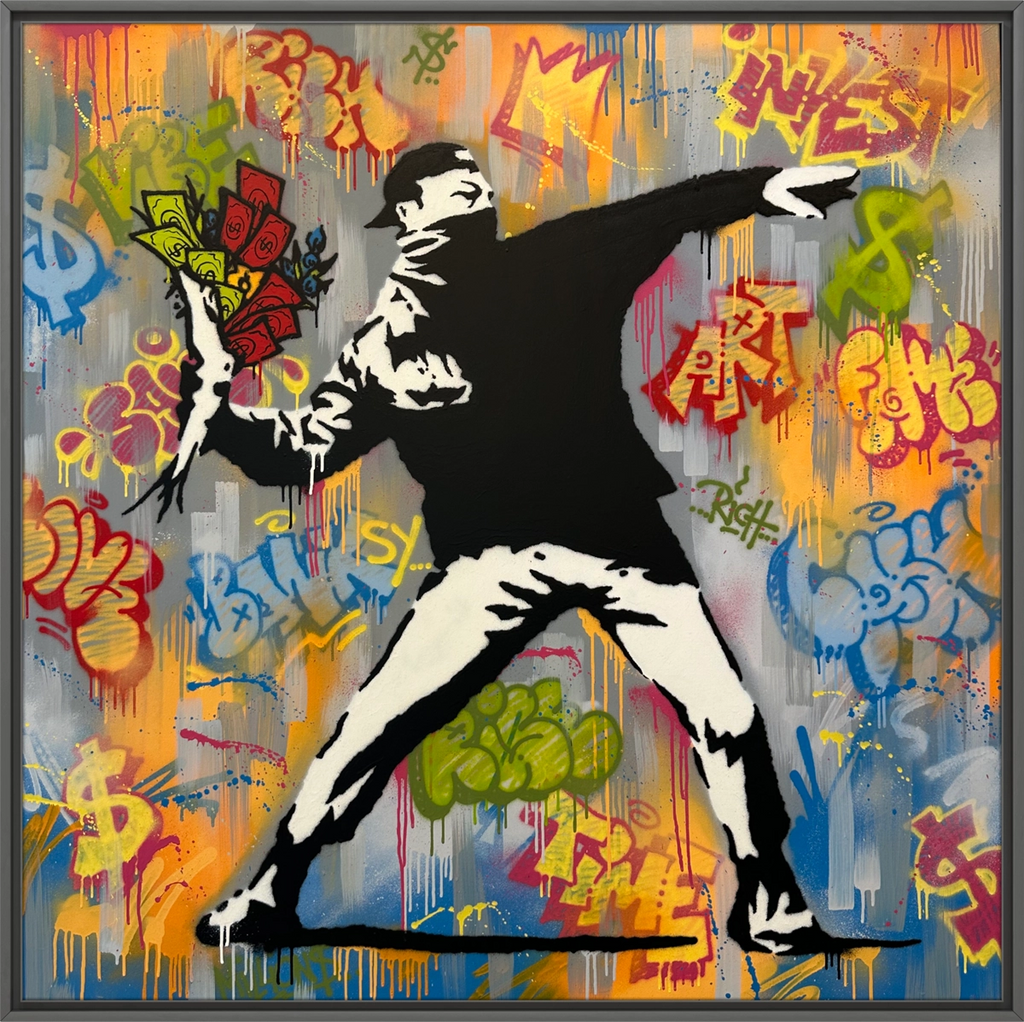 Detaljebilde av kunstverket "Throwing Stacks" av Salke1