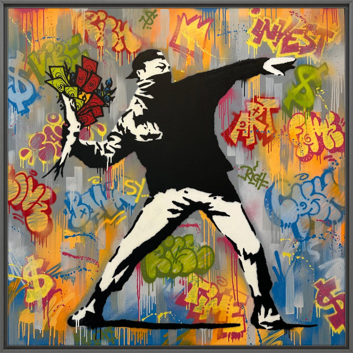 Detaljebilde av kunstverket "Throwing Stacks" av Salke1