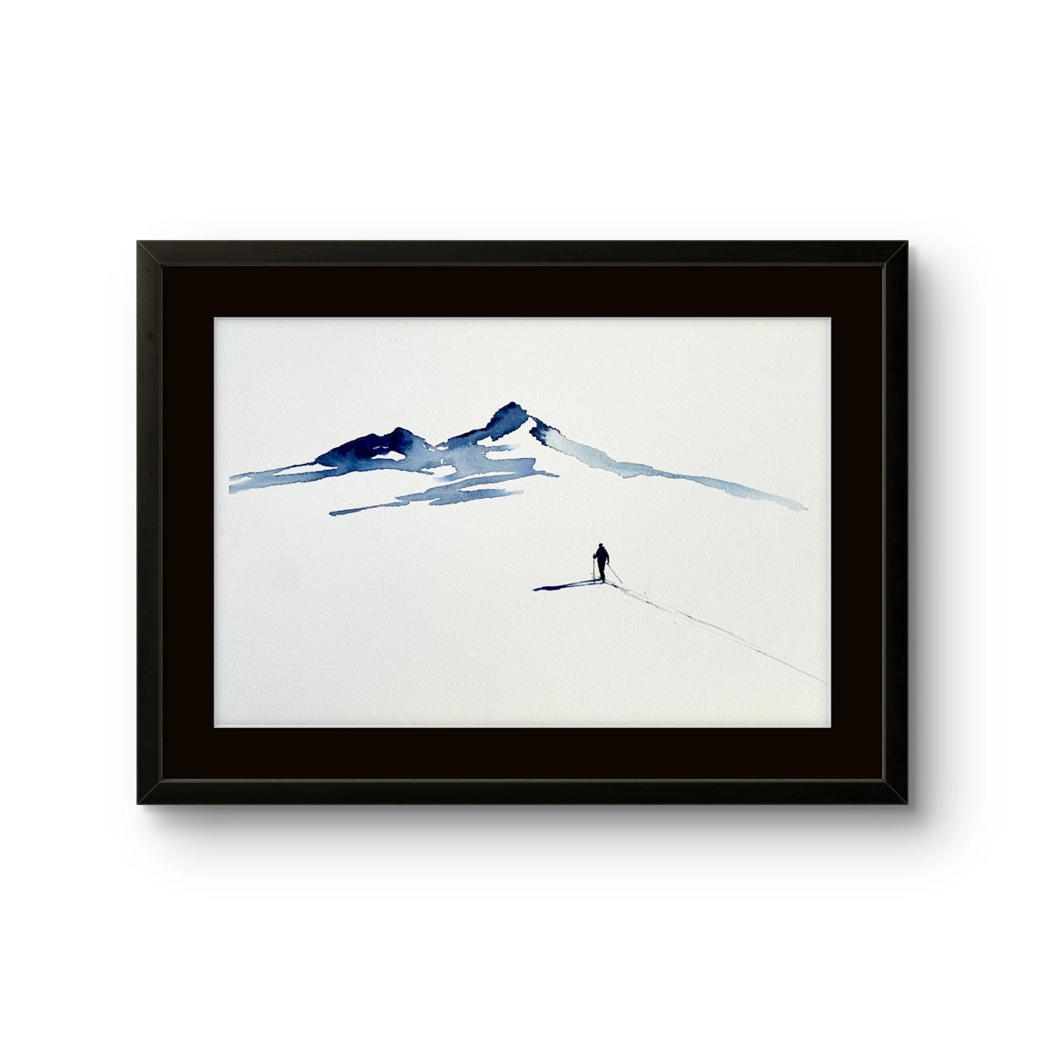 Maleriet "Underveis 11" av den norske samtidskunstneren Mona Eckhoff