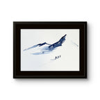 Maleriet "Underveis 12" av den norske samtidskunstneren Mona Eckhoff.