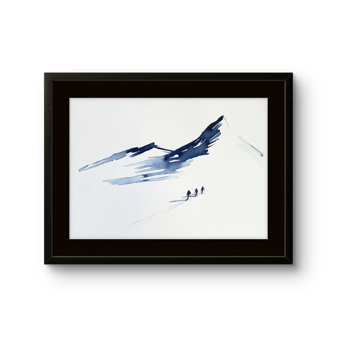 Maleriet "Underveis 12" av den norske samtidskunstneren Mona Eckhoff.