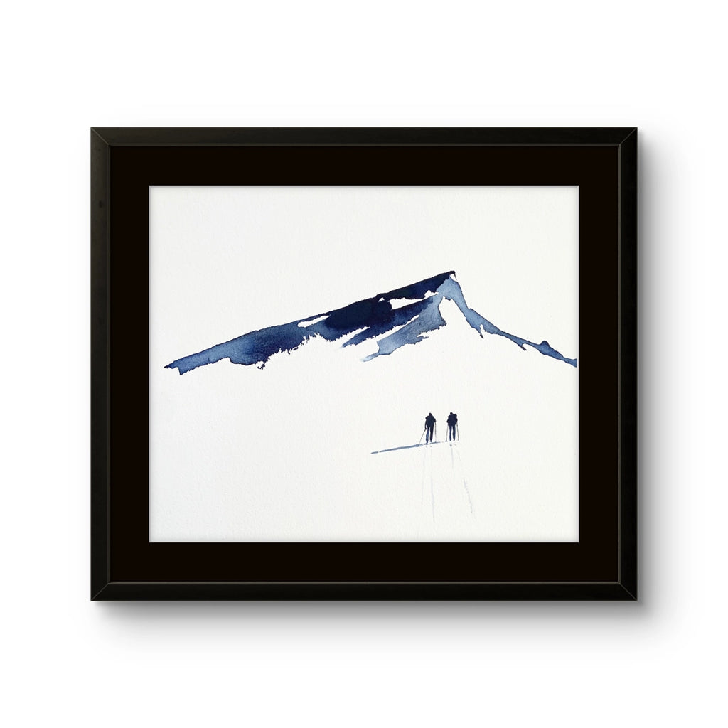 Maleriet "Underveis 14" av den norske samtidskunstneren Mona Eckhoff