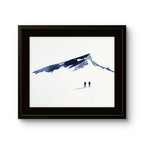 Maleriet "Underveis 14" av den norske samtidskunstneren Mona Eckhoff