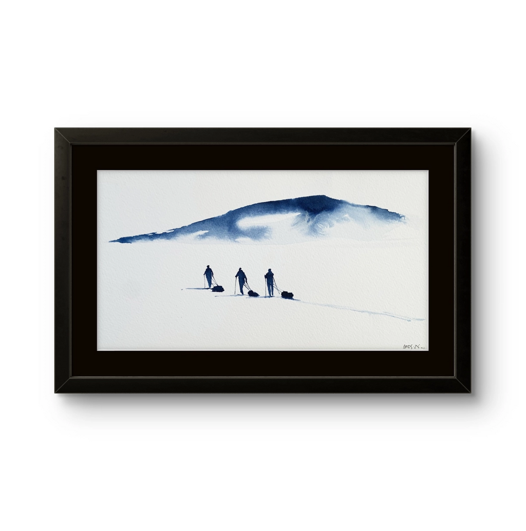 Maleriet "Underveis 15" av den norske samtidskunstneren Mona Eckhoff