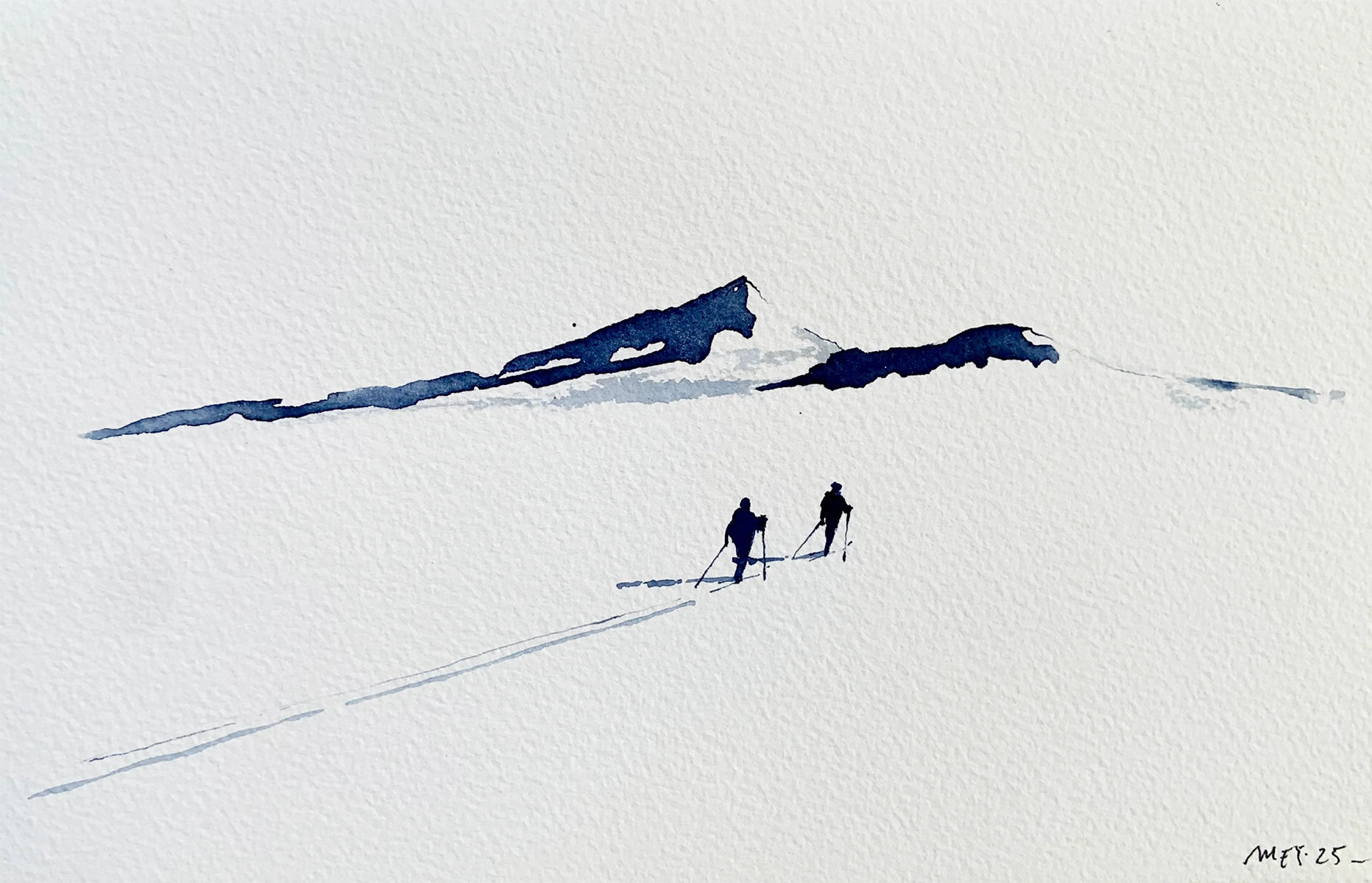 Detaljebilde av kunstverket "Underveis 16"